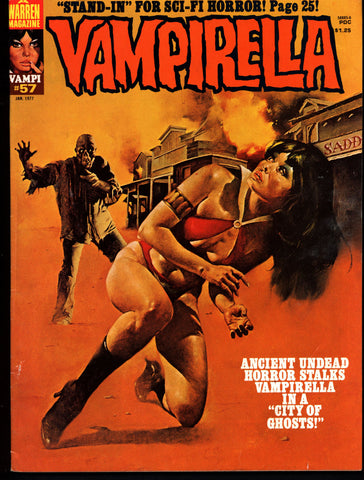 VAMPIRELLA  #57 ZOMBIES  Jose Gonzalez Rafael Auraleon Esteban Maroto Jose Ortiz Sexy Blood Sucking Vampire Cult Anti-Hero