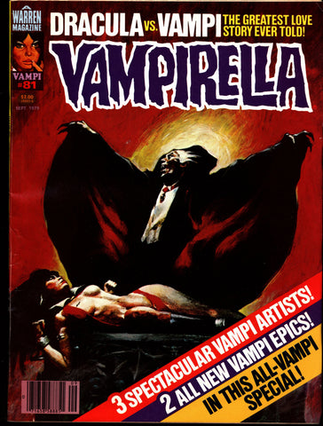 VAMPIRELLA  #81 DRACULA Jose Gonzalez Rafael Auraleon Esteban Maroto Jose Ortiz Sexy Blood Sucking Vampire Cult Anti-Hero