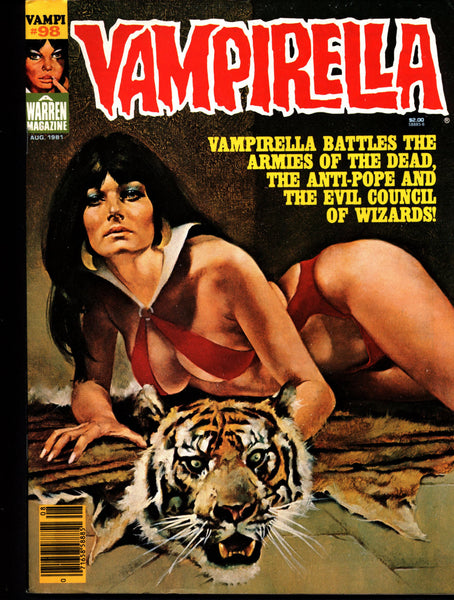 VAMPIRELLA  #98 Jose Gonzalez Rafael Auraleon Esteban Maroto Jose Ortiz Sexy Blood Sucking Vampire Cult Anti-Hero