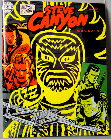 Milton CANIFF STEVE CANYON #7 Post World War 2 Korea & Cold War Jet Aviation Action Adventure Newspaper Comic Strip Reprints Kitchen Sink