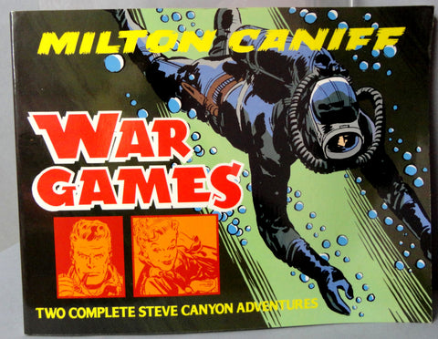 Milton CANIFF STEVE CANYON #26 War Games Cold War Era Jet Aviation Adventure Newspaper Comic Strip Reprints Kitchen Sink