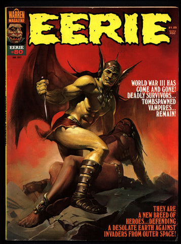 EERIE #80 Darklon The Mystic The Price Jim Starlin Classic Horror Comic Warren Magazine Carmine Infantino Sanchez Ortiz Mayo Bermejo