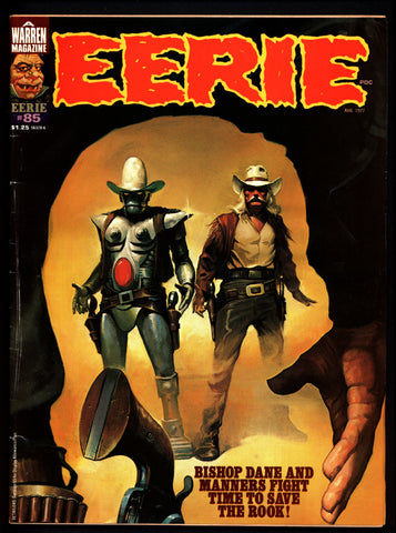 EERIE #85 FRAZETTA ROOK Luis Bermejo Classic Horror Comic Warren Magazine Carmine Infantino Sanchez Duranona Maroto