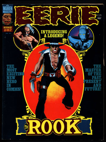 EERIE #82 ROOK Luis Bermejo Classic Horror Comic Warren Magazine Carmine Infantino Sanchez Ortiz