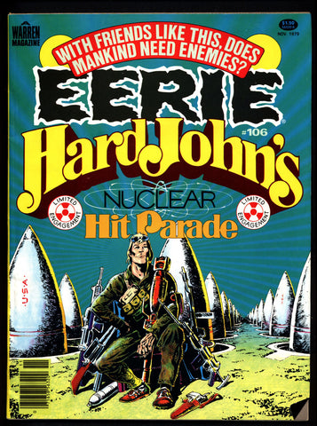 EERIE #106 Hard John Apple Stories Classic Horror Comic Warren Magazine John Severin Ortiz Walt Simonson