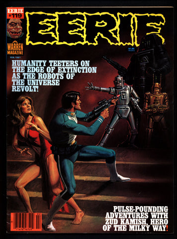EERIE #119 Classic Horror Comic Warren Magazine Bob Larkin E.R. Cruz Victor de la Fuente