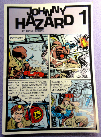 JOHNNY HAZARD #1 COLOR Pacific Comics Club Club Anni Trenta Adventure Newspaper Comic Strips Collection