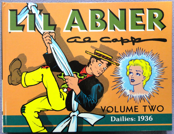 Al Capp L'IL ABNER #2 1936 Milton Caniff Introduction Hardcover Kitchen Sink Newspaper Daily Comic Strips