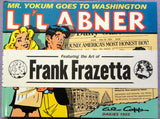 Al Capp L'IL ABNER #21 Mr. Yokum Goes to Washington Frank FRAZETTA Hardcover Kitchen Sink Newspaper Daily Comic Strips