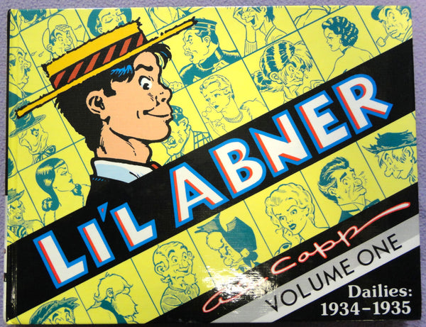 Al Capp L'IL ABNER #1 1934-1935 Hardcover Kitchen Sink Newspaper Daily Comic Strips