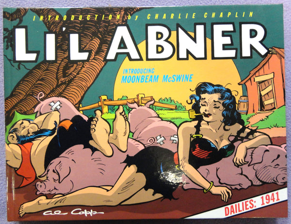 Al Capp L'IL ABNER #7 1941 Sexy Hot Moonbeam McSwine Hardcover Kitchen Sink Newspaper Daily Comic Strips