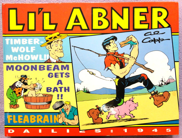 Al Capp L'IL ABNER #11 1945 Orson Welles Radio Parody Moonbeam McSwine Kitchen Sink Newspaper Daily Comic Strips