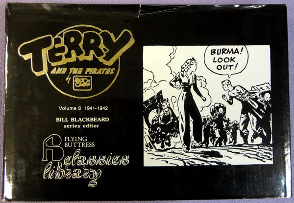 Milton CANIFF TERRY & The PIRATES Vol 8 1941-42 Flying Buttress Classics Library Newspaper Adventure Comic Strips Funnies