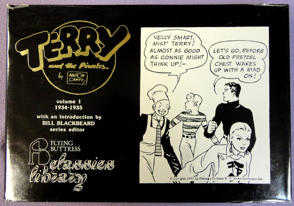 Milton CANIFF TERRY & The PIRATES Vol 1 1934-35 Flying Buttress Classics Library Newspaper Adventure Comic Strips Funnies