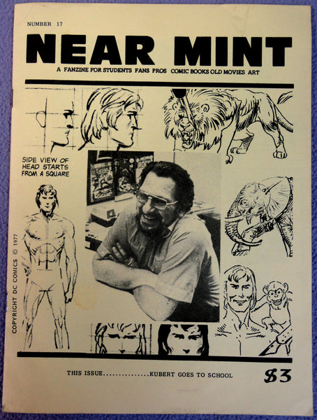 NEAR MINT #17 Pop Culture Nostalgia Fanzine Joe KUBERT School
