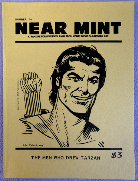 NEAR MINT #20 Pop Culture Nostalgia Fanzine Burroughs TARZAN Hal Foster Burne Hogarth Rex Maxon Joe Kubert J Allen St. John Russ Manning