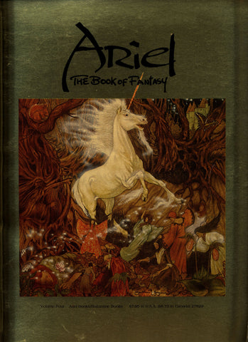ARIEL Volume 4 Science Fiction & Fantasy Comic Art Issac Azimov Ray Bradbury Poetry Don Maitz King Arthur John Berkey Michael Hague