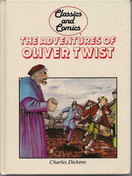 OLIVER TWIST Charles Dickens Comics and Classics Comic Book & Text adaptation Hardcover Book