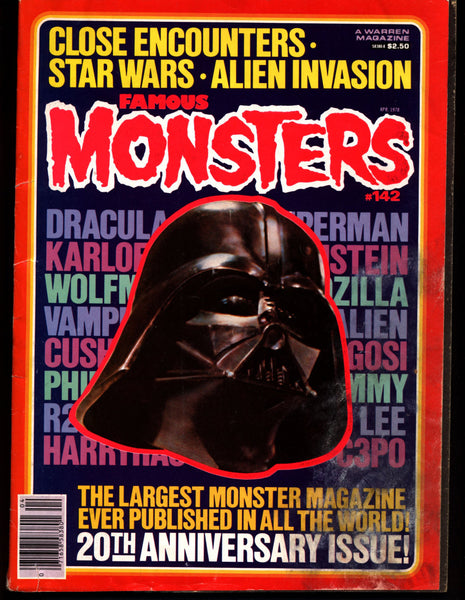 FAMOUS MONSTERS 142 Giant Size Star Wars Close Encounters of the 3rd Kind Alien