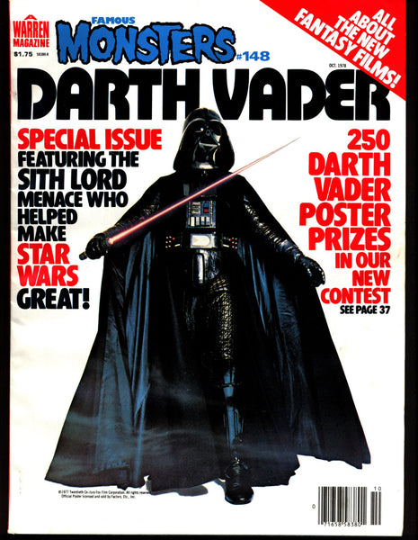 FAMOUS MONSTERS 148 Star Wars Darth Vader Battlestar Galactica