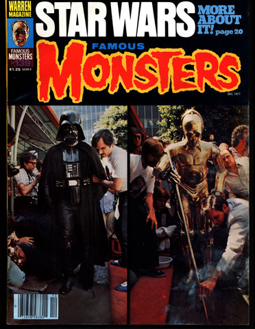 FAMOUS MONSTERS 139 Star Wars Science Fiction Fantasy Classic Vampires Werewolves Invading ALIENS
