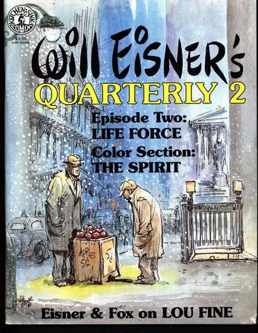 WILL EISNER QUARTERLY 2 1983 The Spirit in Color Lou Fine