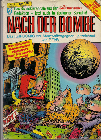 NACH DER BOMBE After the Bomb Chronicles by Bonvi Cronache del dopobomba in German Post Atomic Apocalyptic Graphic Novel