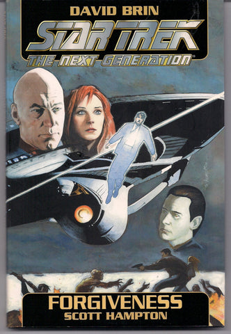 STTNG Star Trek the Next Generation Forgiveness by David Brin SCOTT HAMPTON Graphic Novel Science Fiction Fantasy Comics
