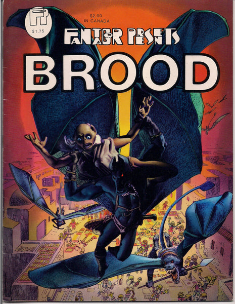Rich CORBEN BROOD Fantagor #5 Color & Black White Science Fiction Fantasy Graphic Novel Collection