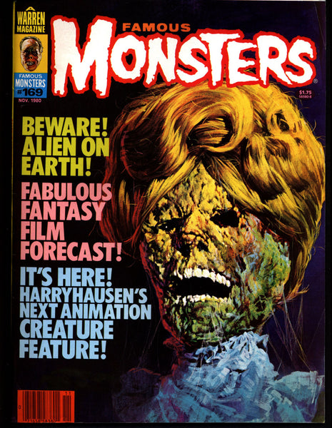 Famous Monsters 169 Horror Science Fiction Fantasy Harryhausen's CLASH of the TITANS Fulci ZOMBIE Alex Toth Jack Kirby Thundarr on T V