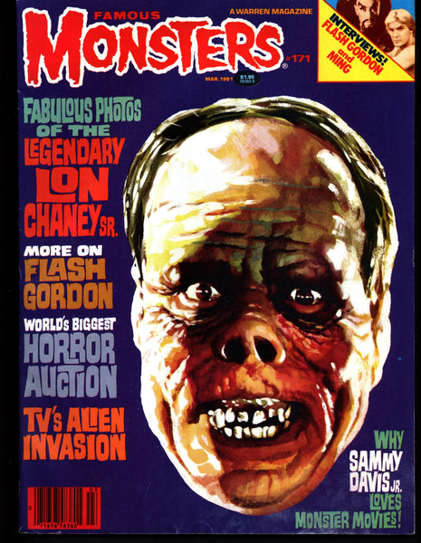 Famous Monsters 171 Horror Science Fiction Fantasy BattleStar Galactica Doctor WHO Flash Gordon Without Warning Lon Chaney