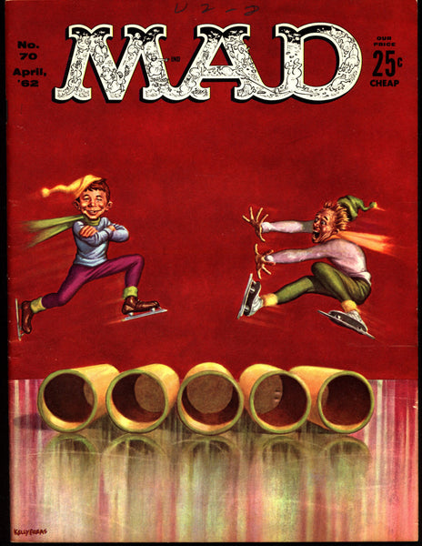 MAD MAGAZINE #70 1962 Route 66 TV Satire What Me Worry? Alfred E Neuman Bill Elder Wally Wood Kelly Freas Don Martin Jack Davis Mort Drucker
