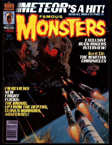 Famous Monsters 160 Horror Science Fiction Fantasy Star Trek the Motion Picture NOSFERATU Buck Rogers Martian Chronicles Cronenberg Brood