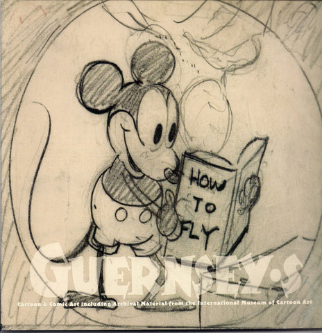 GUERNSEY'S CARTOON & Animation Comic Art, Walt DISNEY, Krazy Kat, Prince Valiant, Little Nemo, Will Eisner, Fantasia,  DC  & Marvel Comics Illustrations