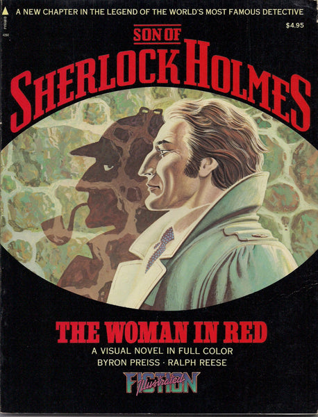 Son of SHERLOCK HOLMES Fiction Illustrated Vol 4 The Lady in Red Byron Preiss Ralph Reese Graphic Novel