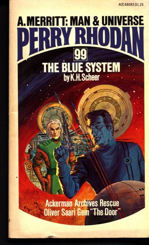 Space Force Major PERRY RHODAN 99 The Blue System Science Fiction Space Opera Ace Books ATLAN M13 cluster