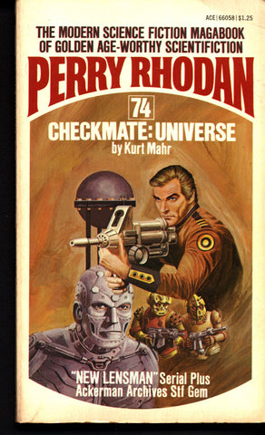 Space Force Major PERRY RHODAN 74 Checkmate Universe Science Fiction Space Opera Ace Books ATLAN M13 cluster