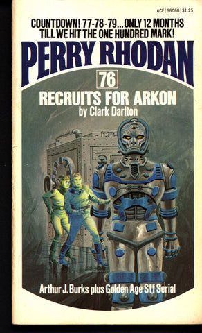 Space Force Major PERRY RHODAN 76 Recruits for Arkon Science Fiction Space Opera Ace Books ATLAN M13 cluster