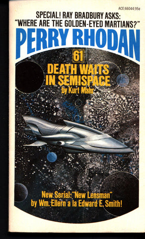 Space Force Major PERRY RHODAN 61Death Waits in Semispace Science Fiction Space Opera Ace Books ATLAN M13 cluster Part 1 of New Lensman