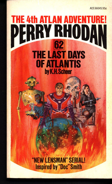 Space Force Major PERRY RHODAN 62 The Last Days of Atlantis Science Fiction Space Opera Ace Books ATLAN M13 cluster New Lensman