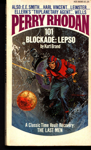 Space Force Major PERRY RHODAN 101 Blockade Lepso plus H.G.Wells Science Fiction Space Opera Ace Books ATLAN M13 cluster