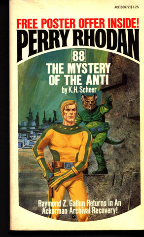Space Force Major PERRY RHODAN 88 The Mystery of the Anti Science Fiction Space Opera Ace Books ATLAN M13 cluster
