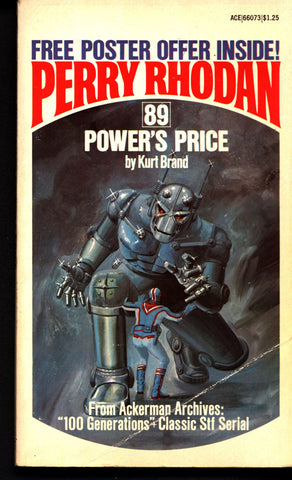 Space Force Major PERRY RHODAN 89 Power's Price Science Fiction Space Opera Ace Books ATLAN M13 cluster