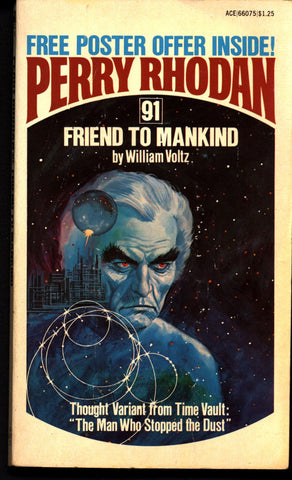 Space Force Major PERRY RHODAN 91 Friend to Mankind Science Fiction Space Opera Ace Books ATLAN M13 cluster