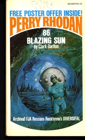Space Force Major PERRY RHODAN 86 Blazing Sun Science Fiction Space Opera Ace Books ATLAN M13 cluster