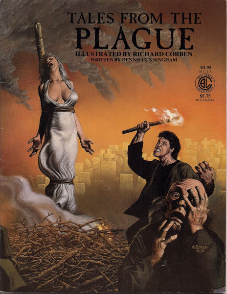 RICHARD CORBEN Tales From the PLAGUE Bubonic Plague Black Death Horror Underground Comic Book Graphic Novel