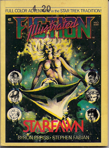 Scarce Fiction Illustrated #2 STARFAWN Byron Preiss Stephen FABIAN Science Fiction Comic Book Graphic Novel