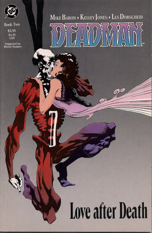DC Comics DEADMAN Love After Death #2 of 2 Prestige Format Mature Comic Book Mini Series  Mike Baron Kelley Jones