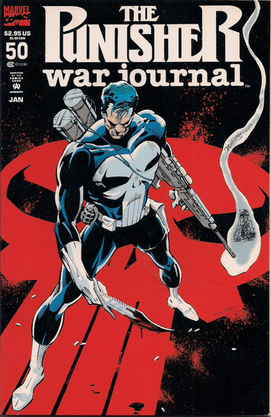 Marvel Comics PUNISHER War Journal #50 TEX Chuck Dixon Steven Grant Shawn McManus Pat Mills 1st Punisher 2099