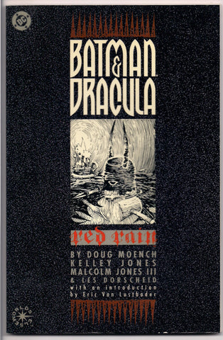 DC Comics Elseworld Dark Knight BATMAN & DRACULA "Red Rain" Horror Graphic Novel Doug Moench Kelly Jones Fantasy Vampires Illustrated